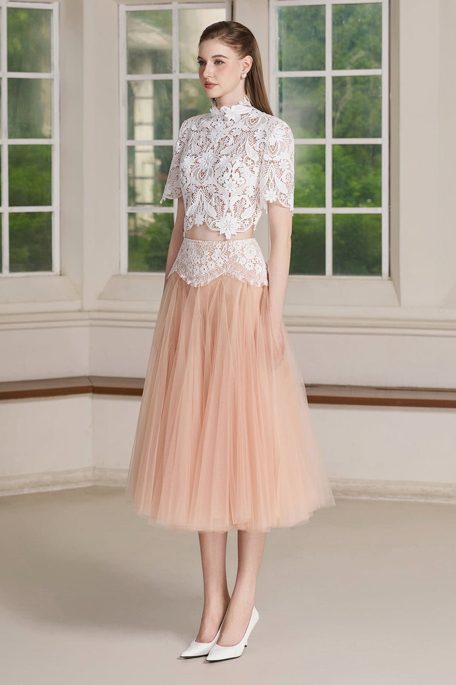 Elyne High Neck Set 3