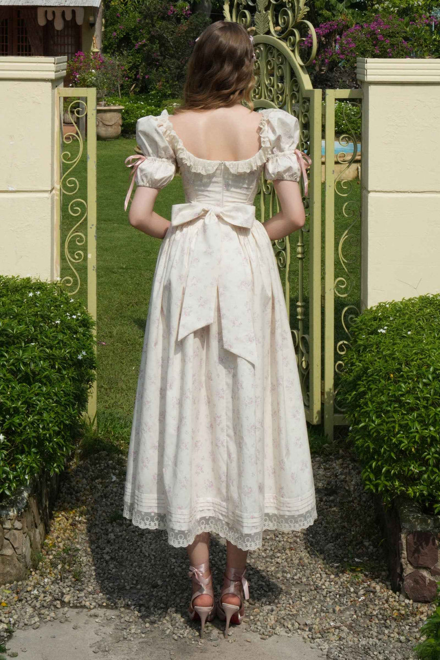 Whisper Ribbon Maxi Dress