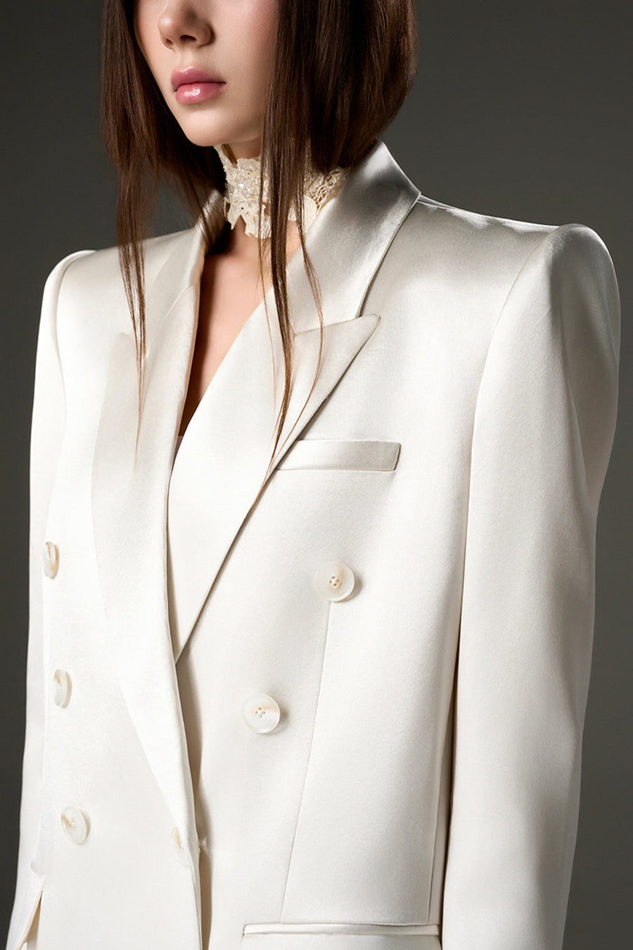 Vorn Notch Neck Blazer 7