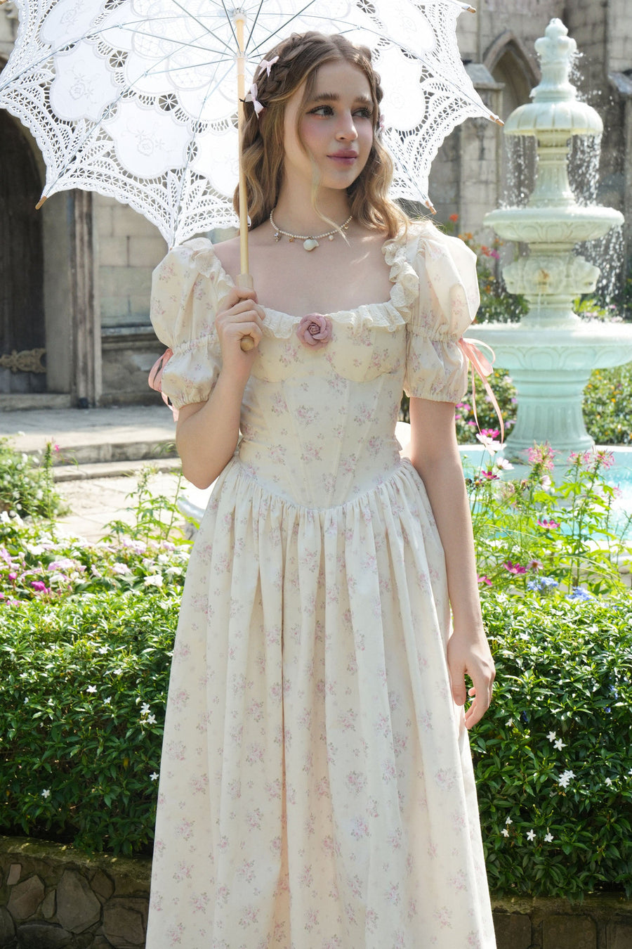 Whisper Ribbon Maxi Dress 5