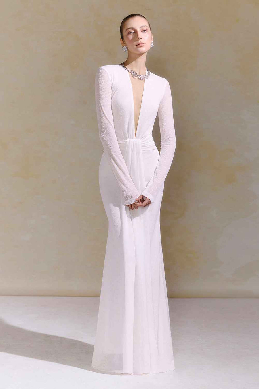 Vesta V-Neck Maxi Dress