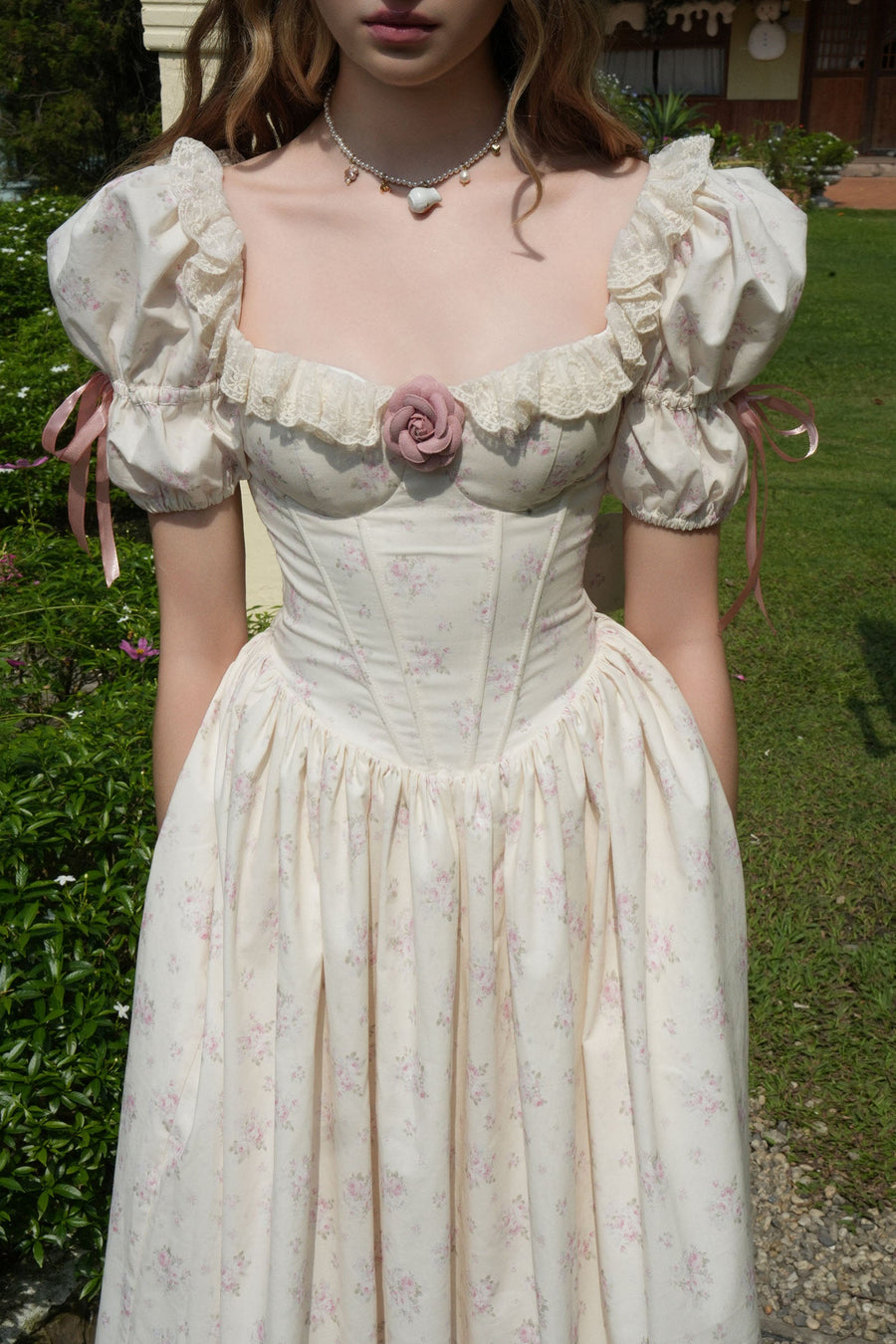 Whisper Ribbon Maxi Dress 6