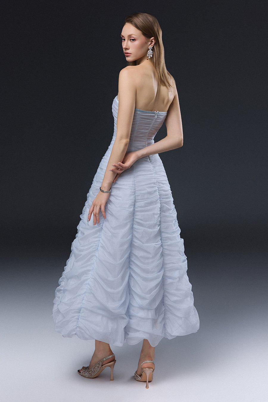 Ember Ruched Midi Dress 2