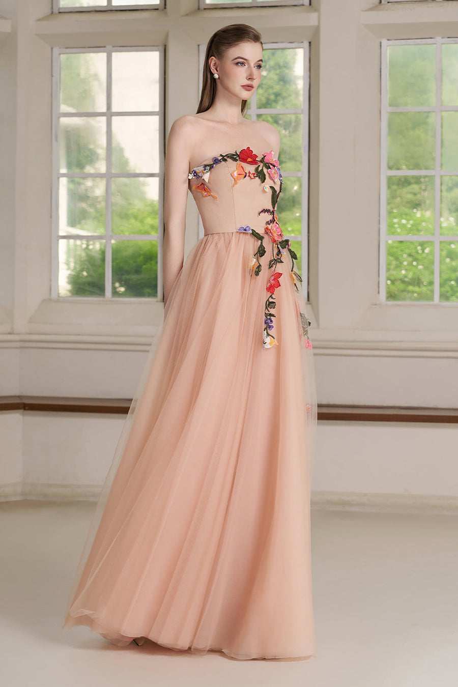 Maelle Applique Maxi Dress 3