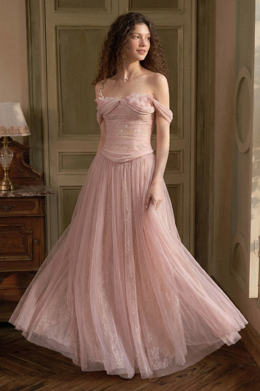 Rosalie Off-Shoulder Maxi Dress 3