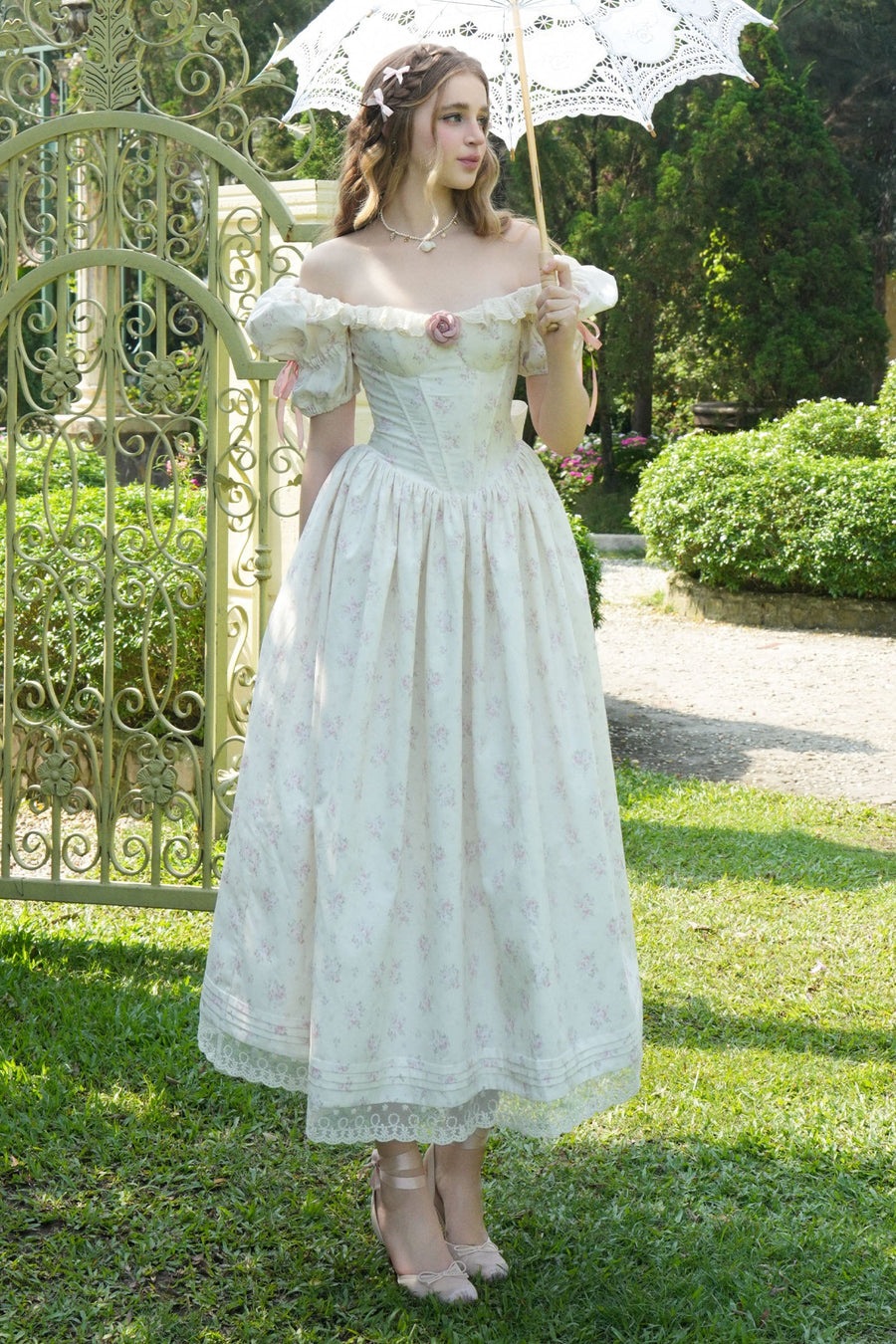 Whisper Ribbon Maxi Dress 3