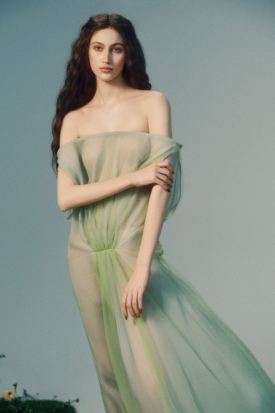 Naiad Off-Shoulder Maxi Dress 5