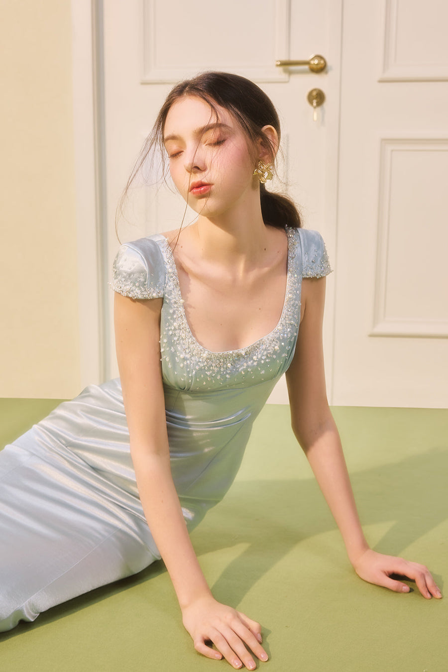 Elara Mermaid Maxi Dress 5