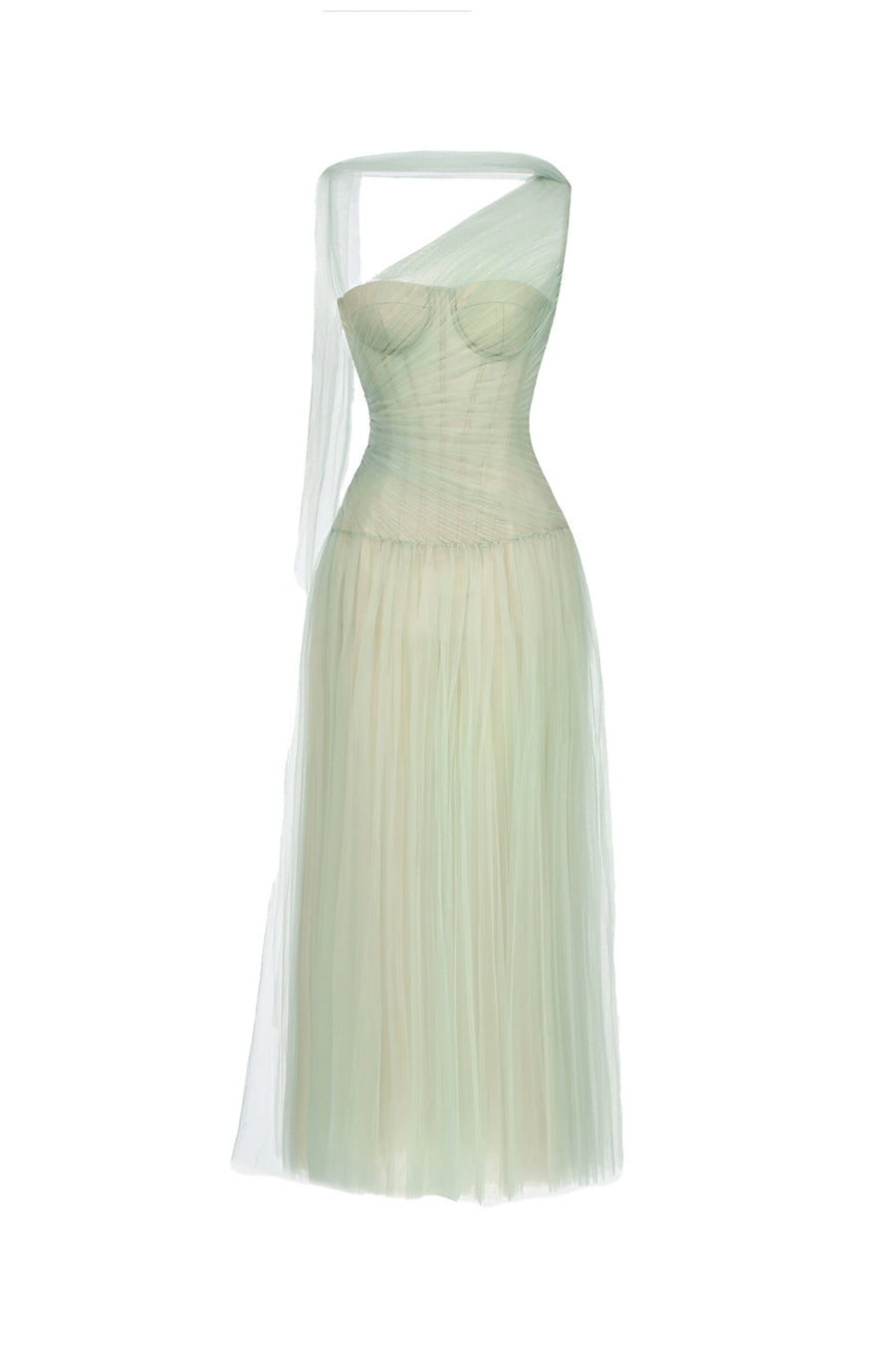 Draped Midi Dress 32