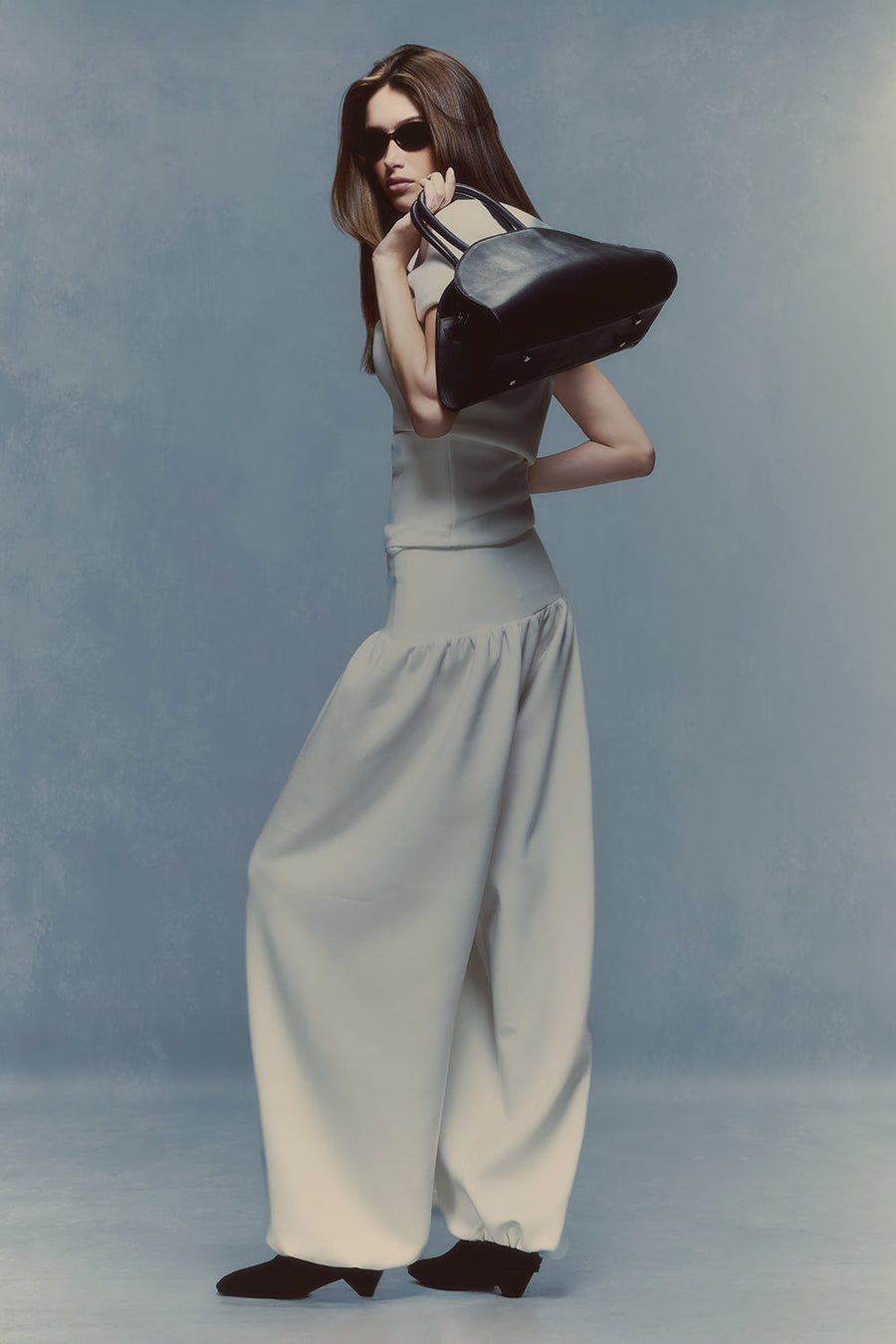 Sina Asymmetric Sleeve Top 2