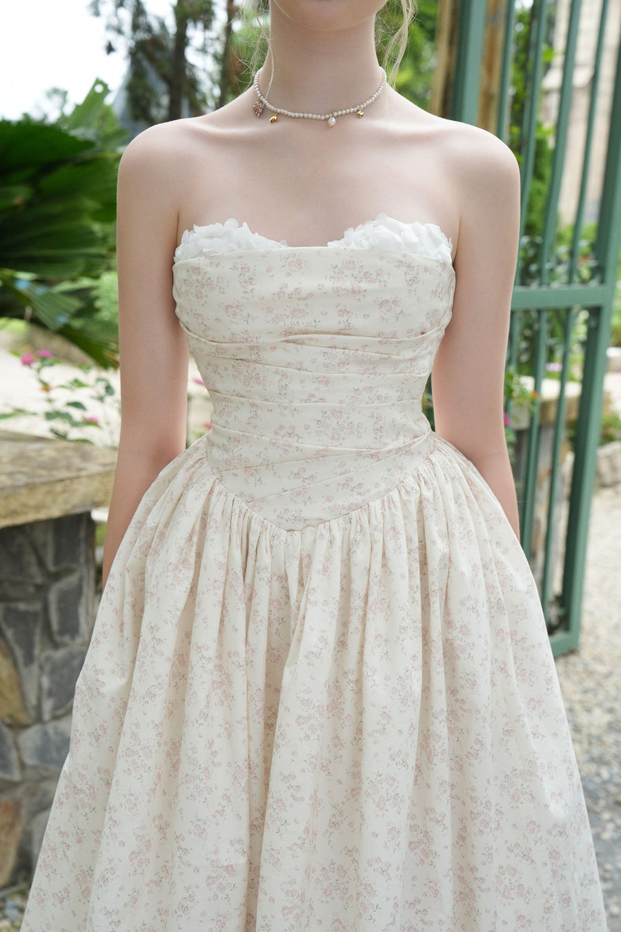 Fairyblush Sweetheart Midi Dress 6