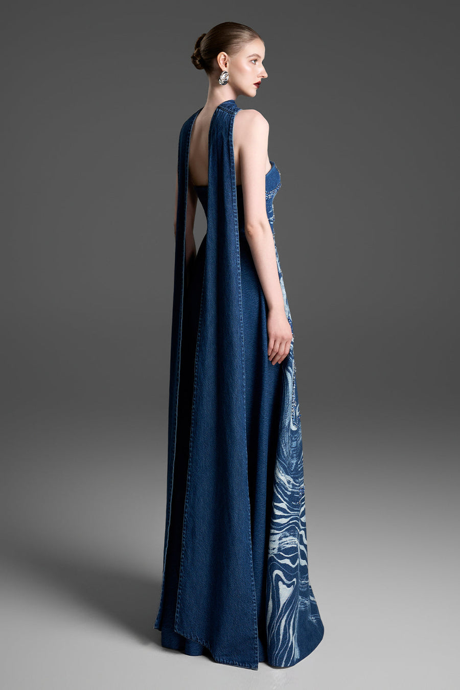 Astrid Straight Across Bead Maxi Dress 4