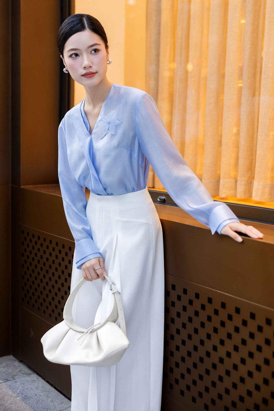 Thanh Yen Blouson Shirt