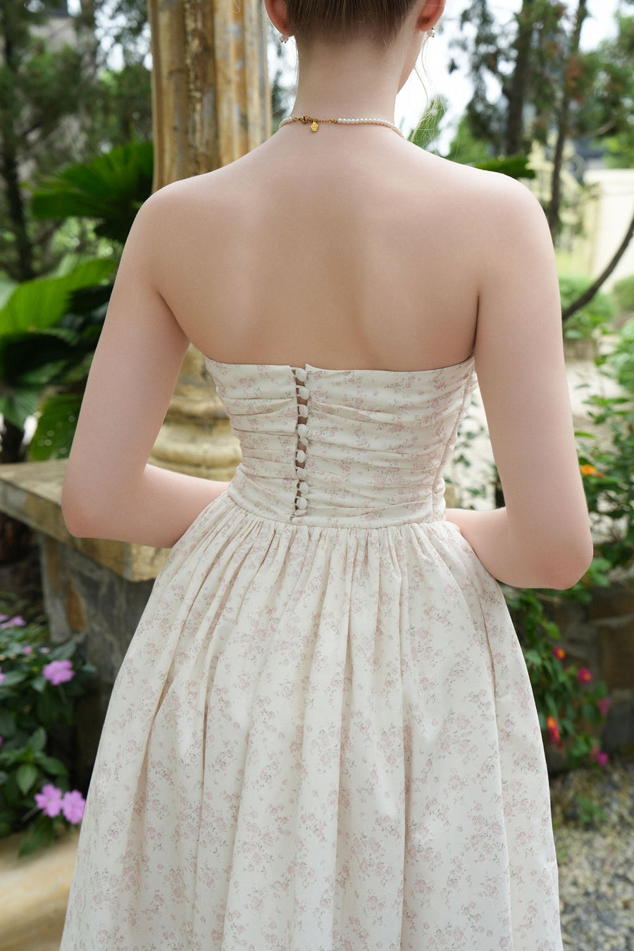 Fairyblush Sweetheart Midi Dress 5