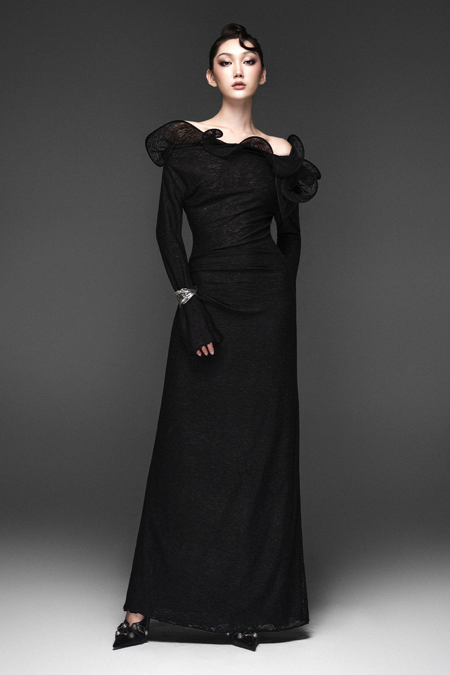 Amara Applique Maxi Dress 5