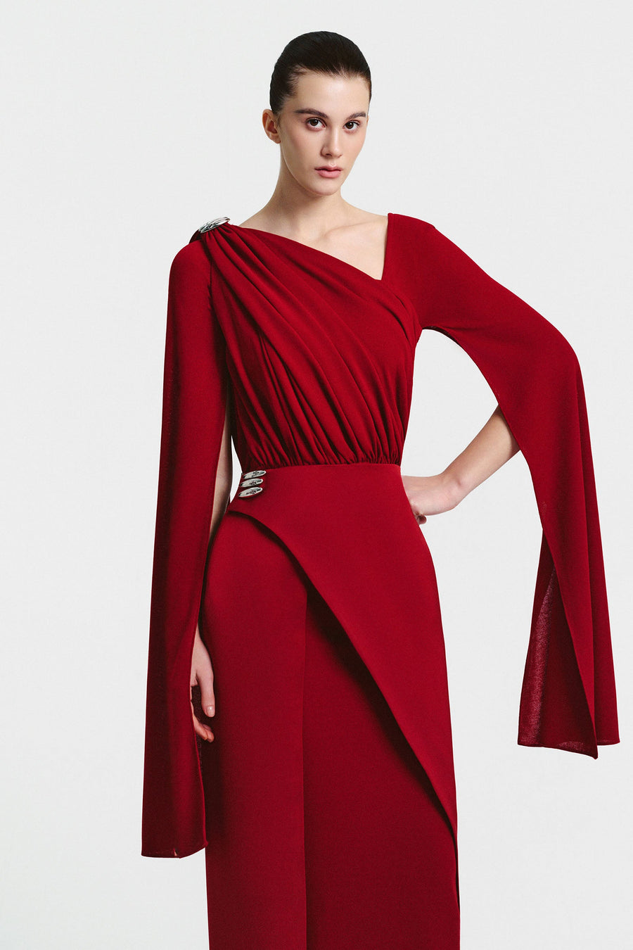 Alma Split Sleeve Maxi Dress 4