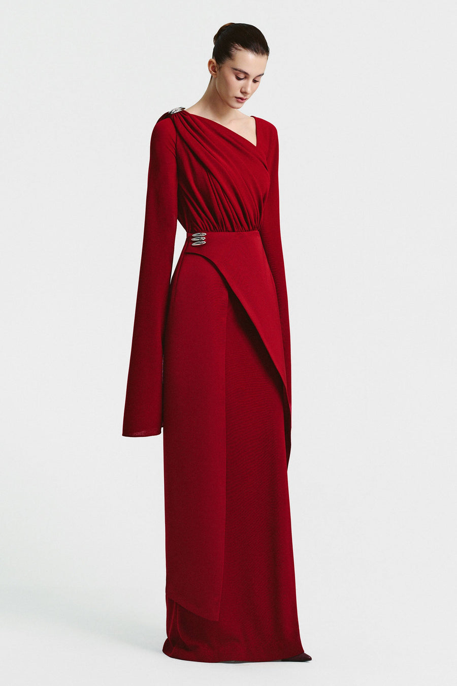 Alma Split Sleeve Maxi Dress 3