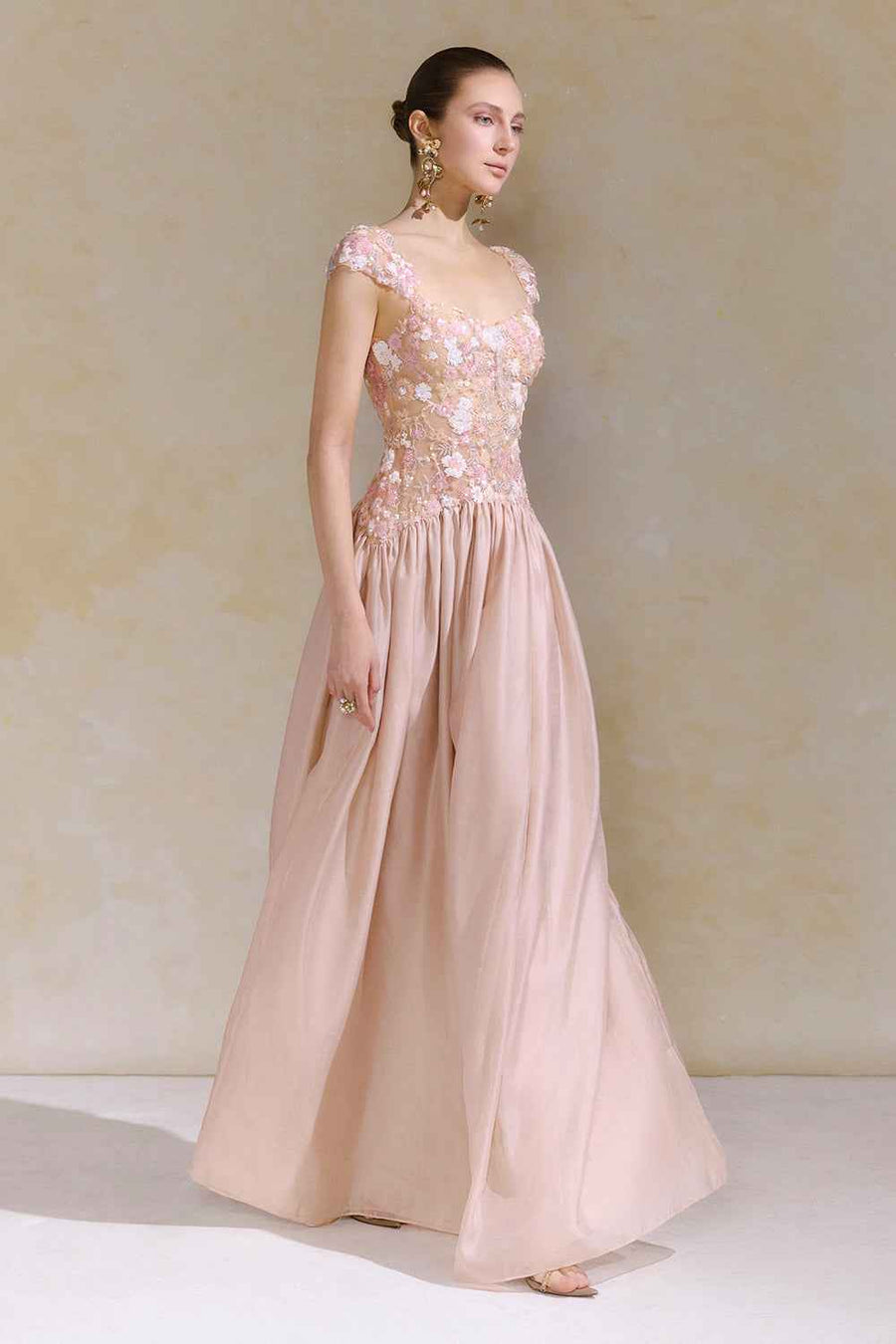 Mist Sweetheart Maxi Dress