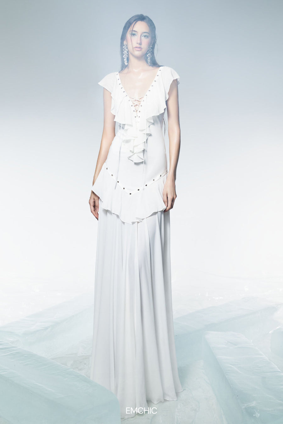 Nelly Ruffle Maxi Dress 5