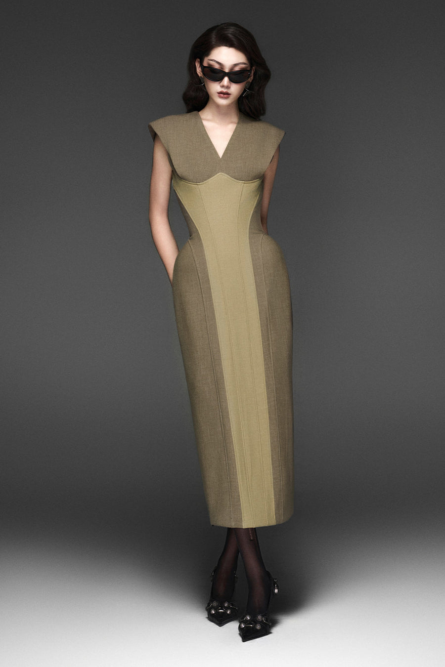 Adeline Sheath Midi Dress 1