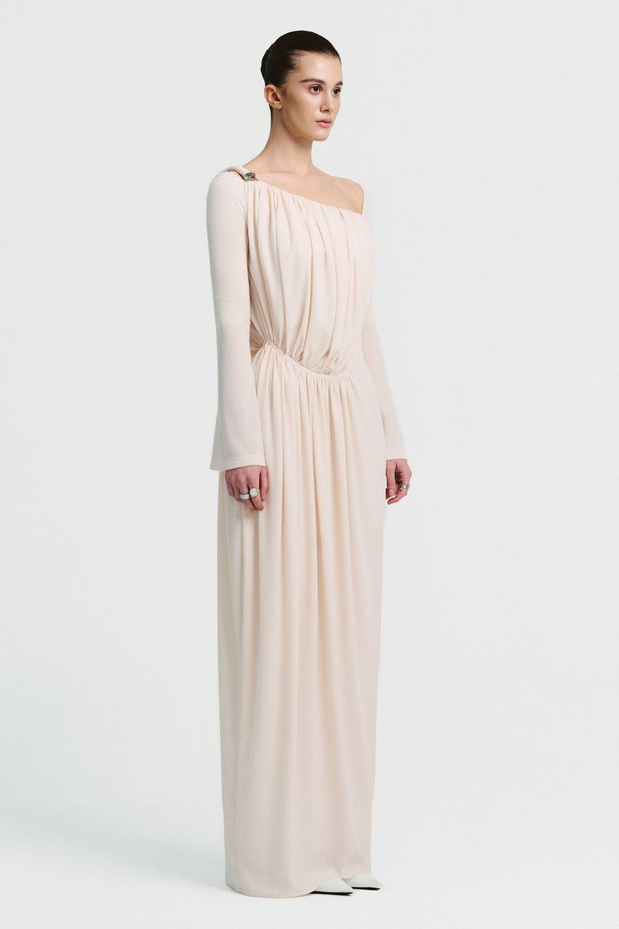 Petra Draped Maxi Dress 3