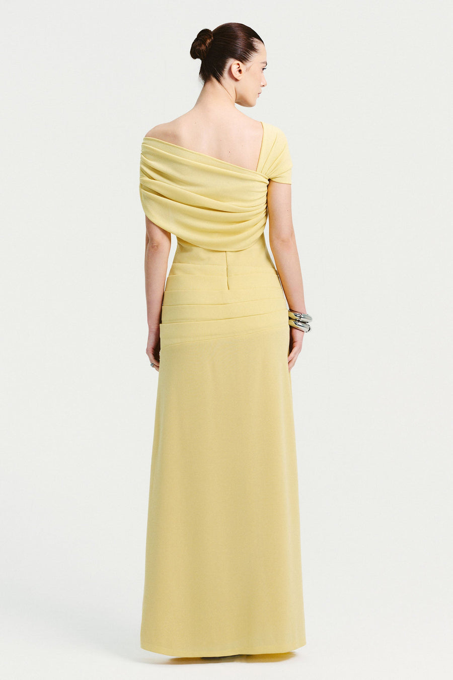 Amara Asymmetric Neck Maxi Dress 2