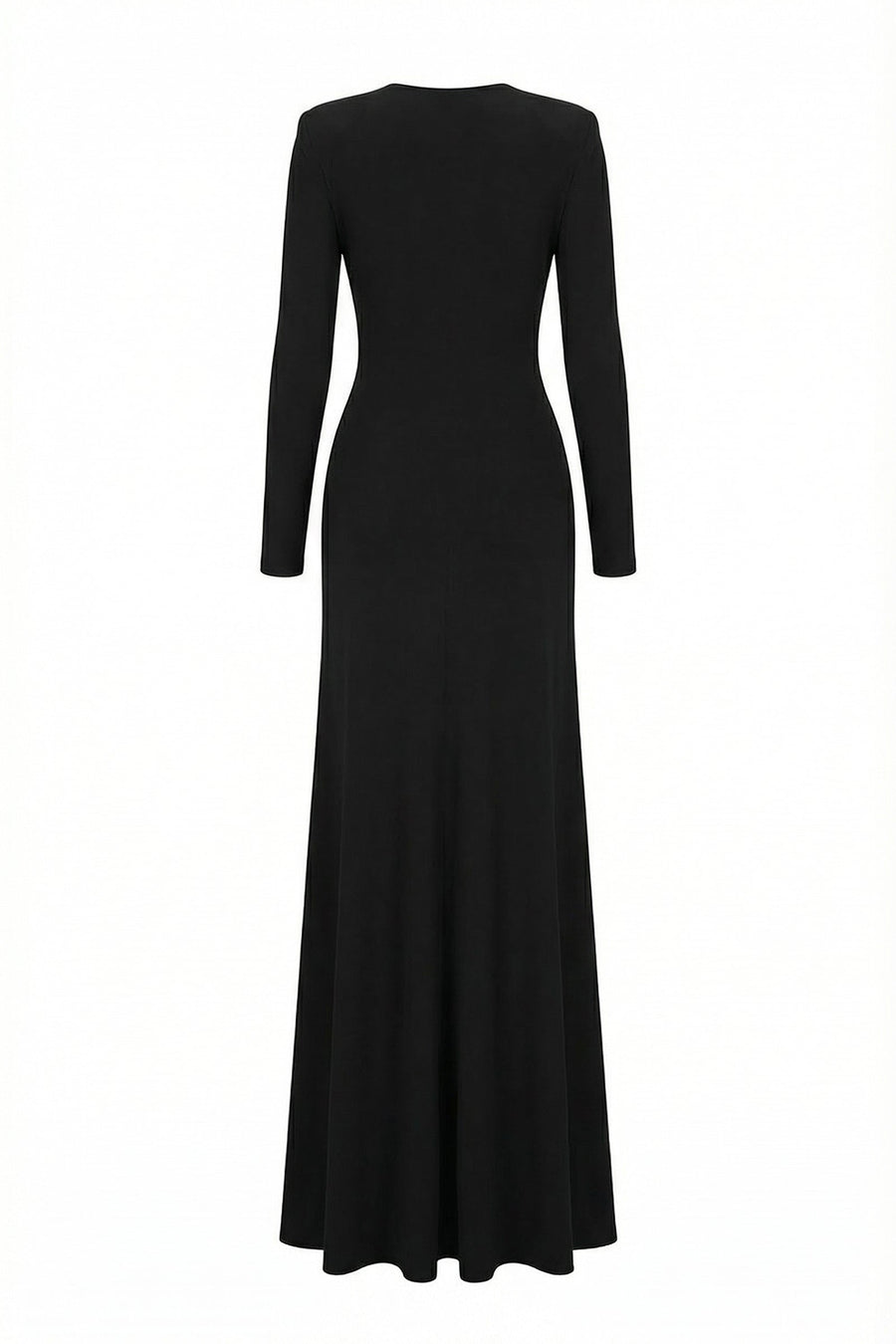Vee Round Neck Maxi Dress 4