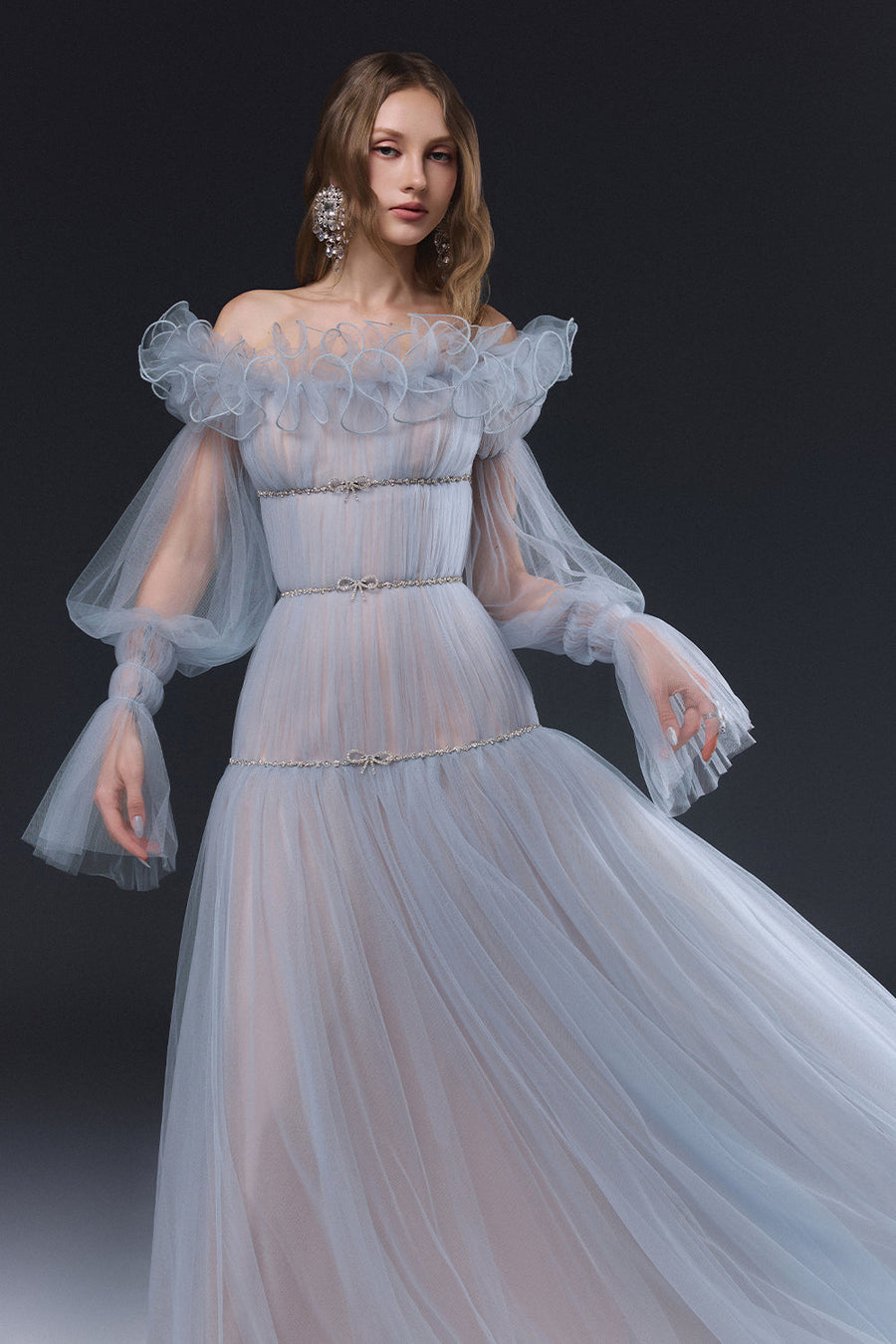 Aurora Puff Sleeve Maxi Dress 4