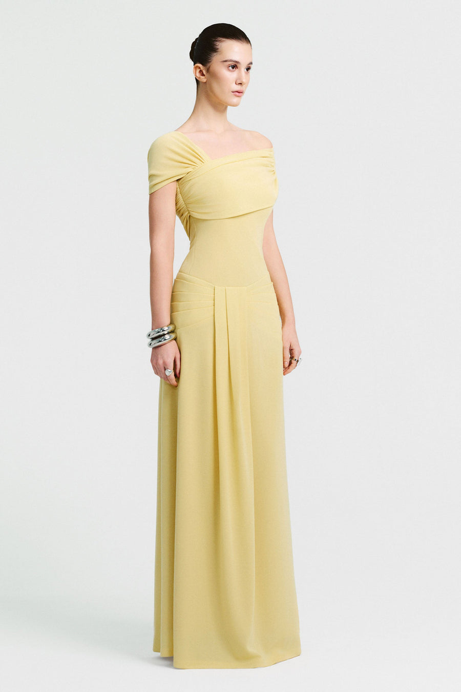 Amara Asymmetric Neck Maxi Dress 3