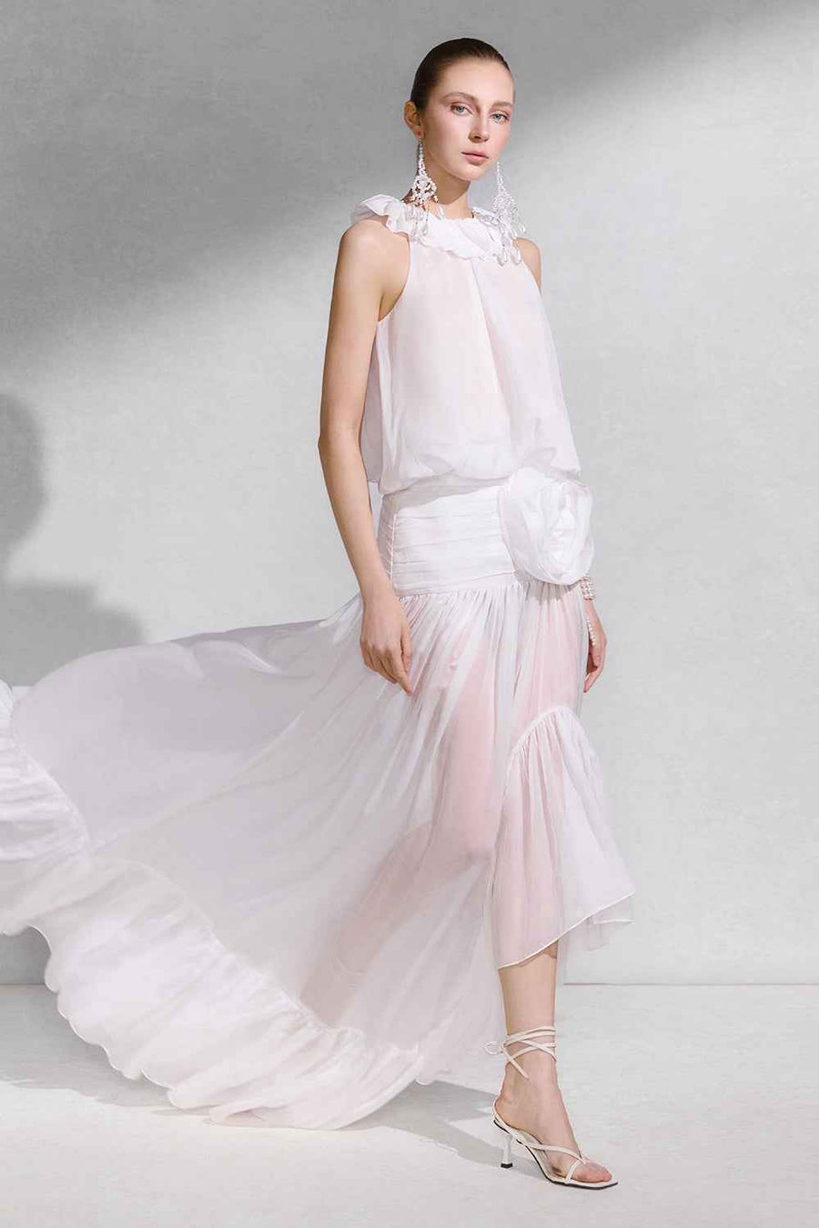 Salus Applique Maxi Dress