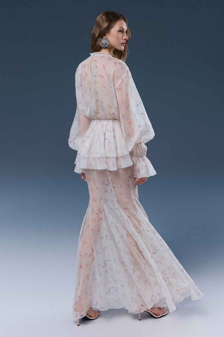 Poppy Ruffle Maxi Dress