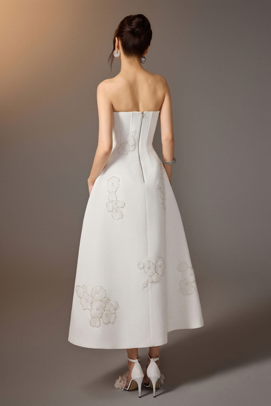 Thesa Straight Across Midi Dress 2