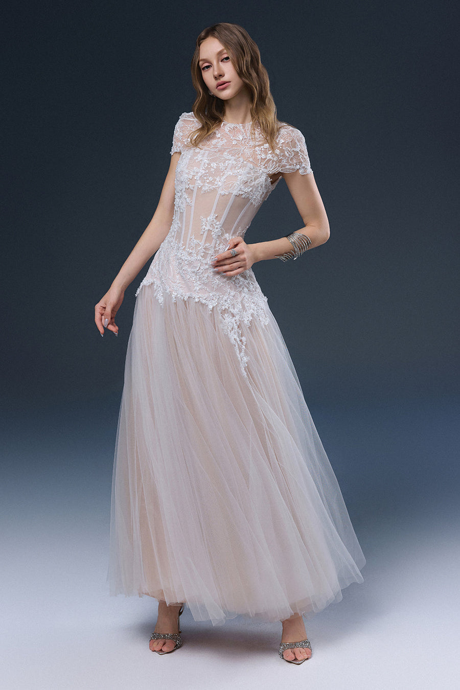 Angelica Applique Maxi Dress 2