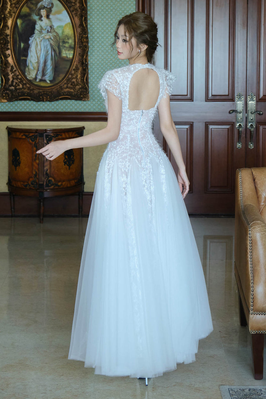 Ethereal Butterfly Sleeve Maxi Dress 2