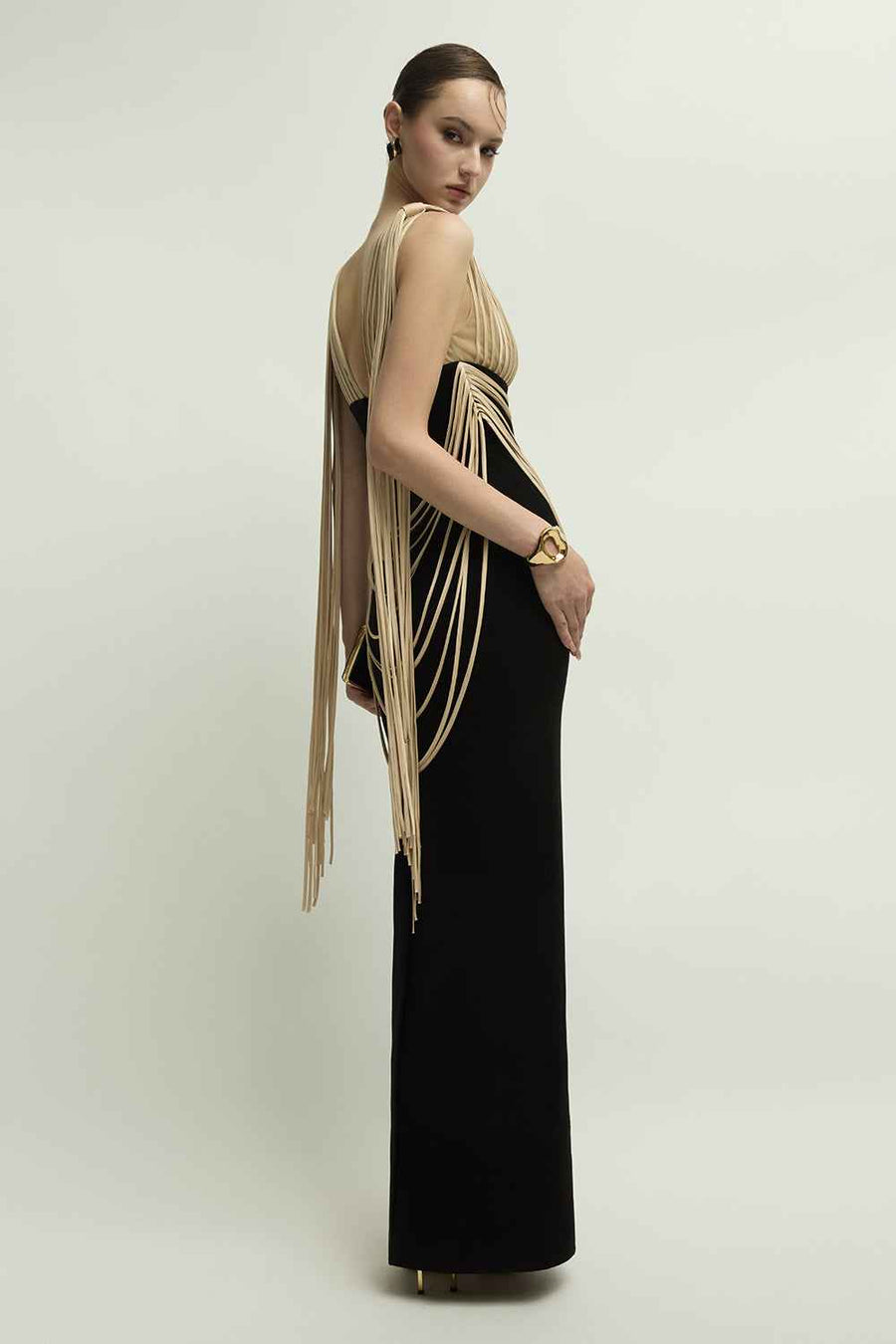 Whitshire Sheath Chain Maxi Dress