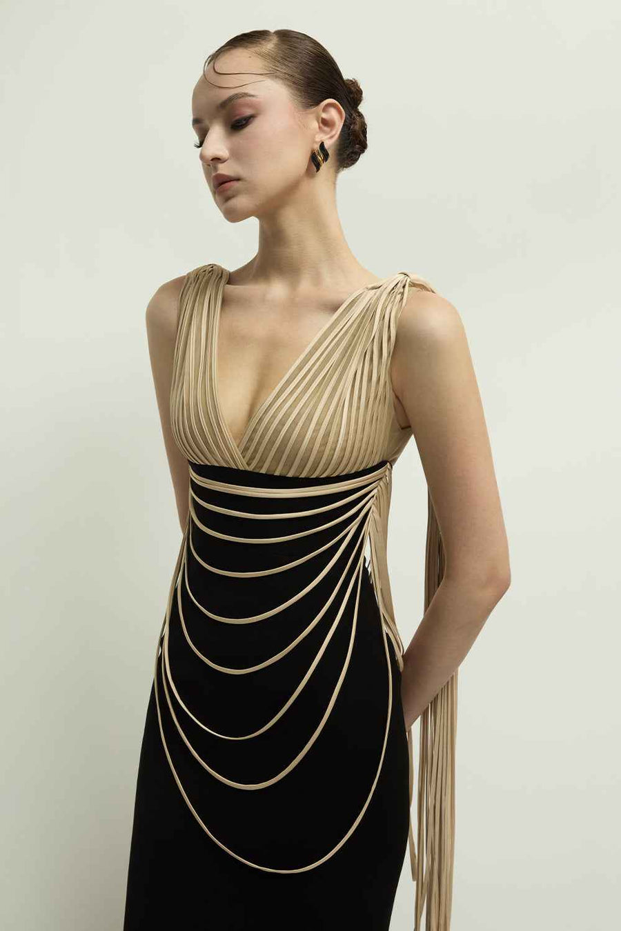 Whitshire Sheath Chain Maxi Dress