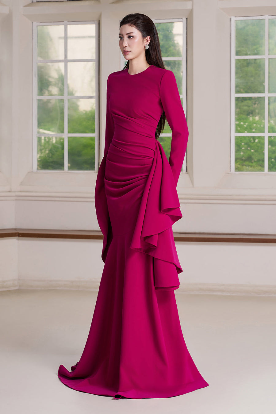 Mia Mermaid Maxi Dress 5