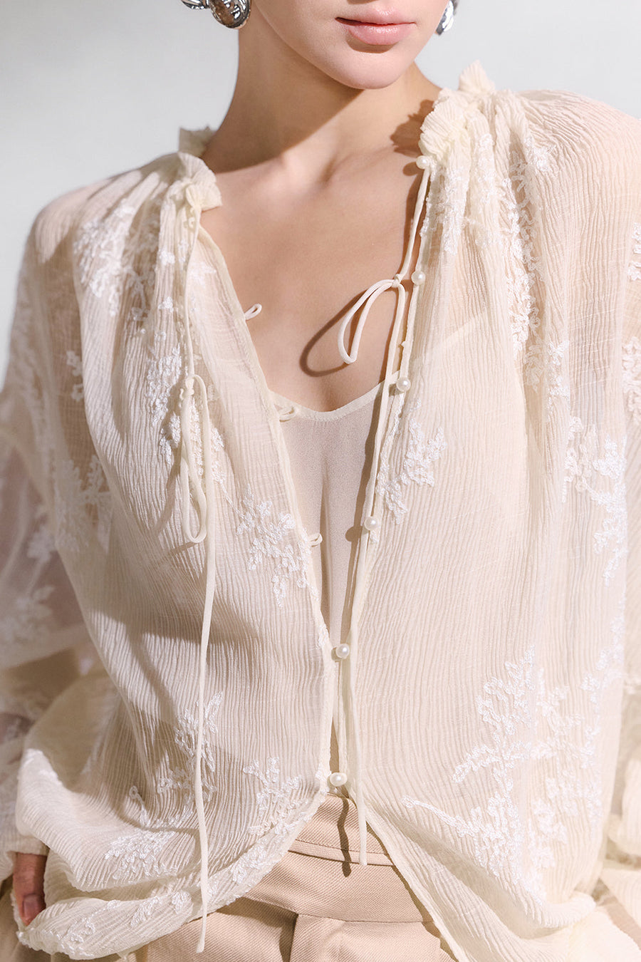 Sera Bishop Sleeve Top 5