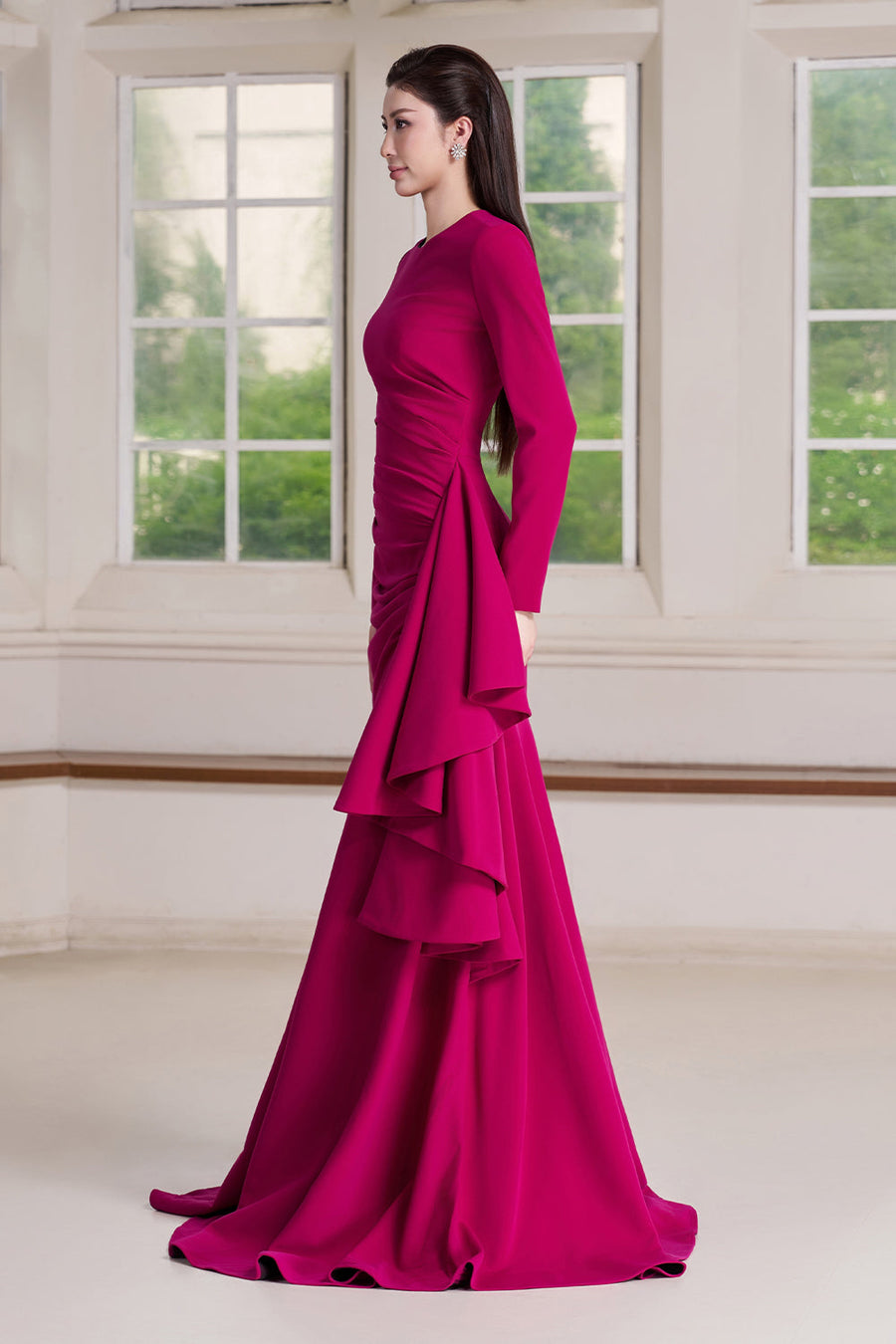 Mia Mermaid Maxi Dress 4