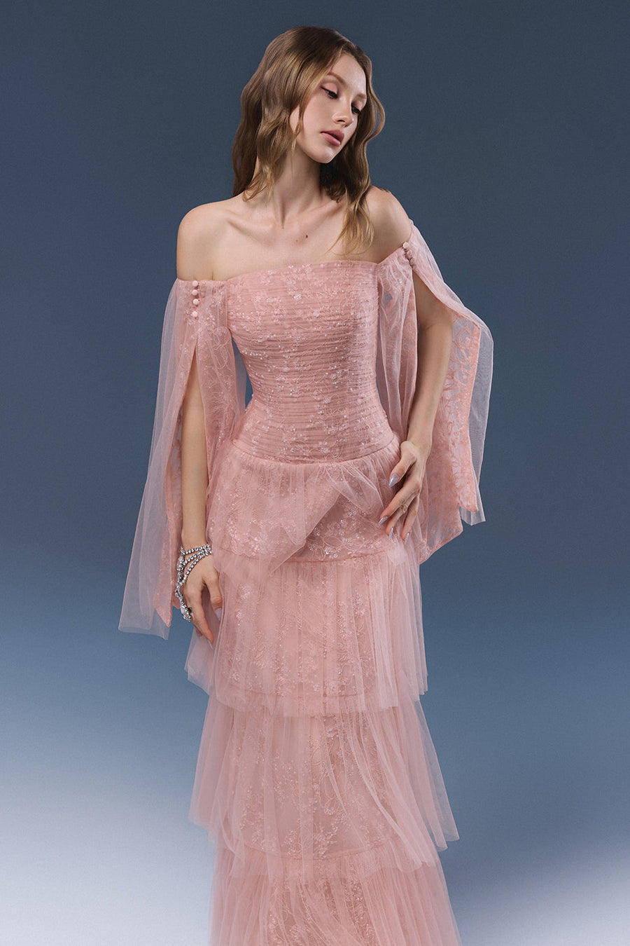 Heidi Split Sleeve Maxi Dress 3