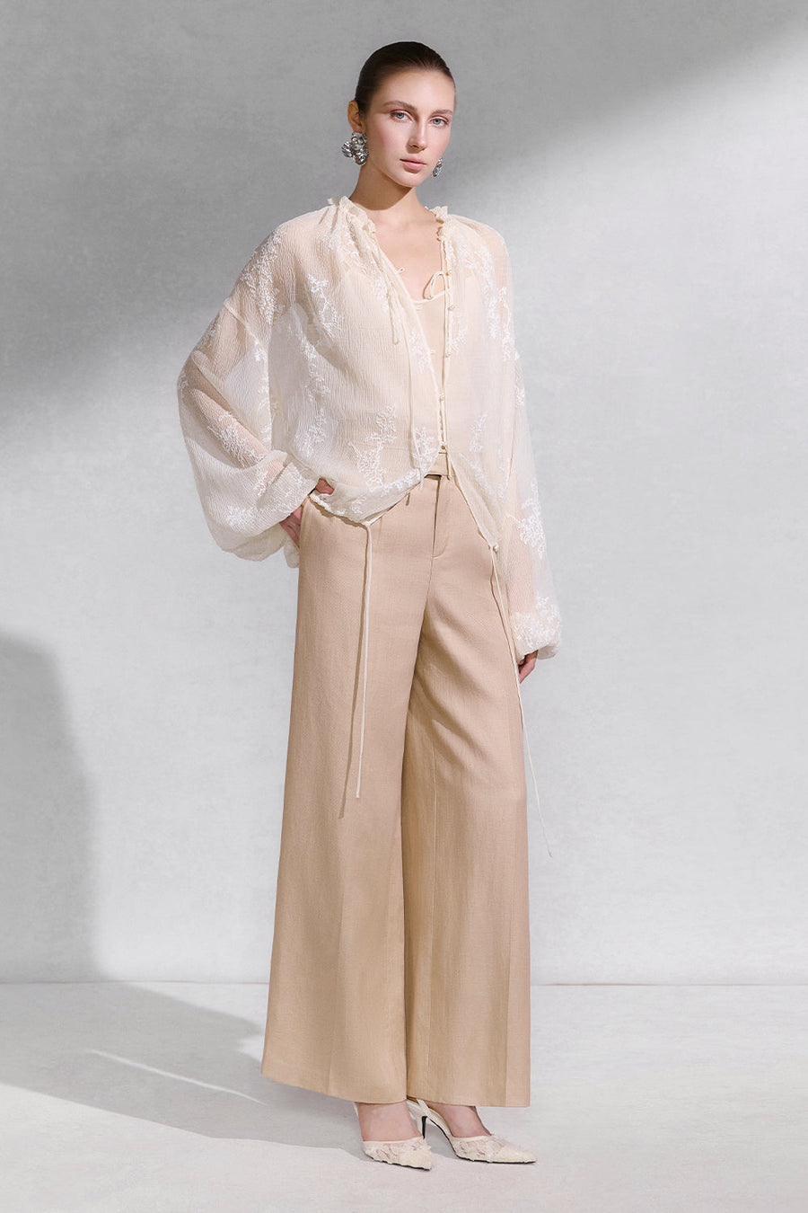 Cherub Pleated Pants 5