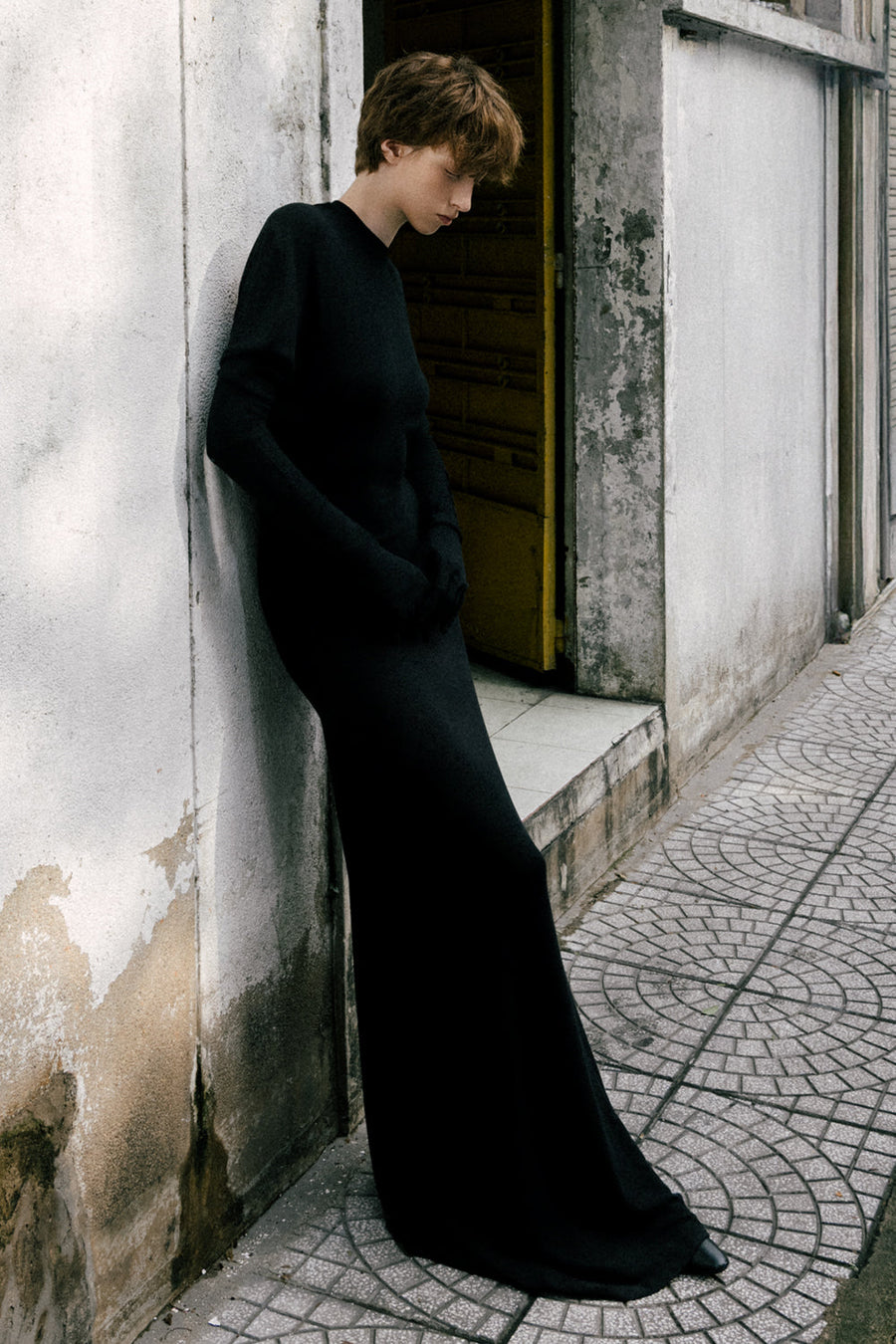 Willow Asymmetric Neck Maxi Dress 3