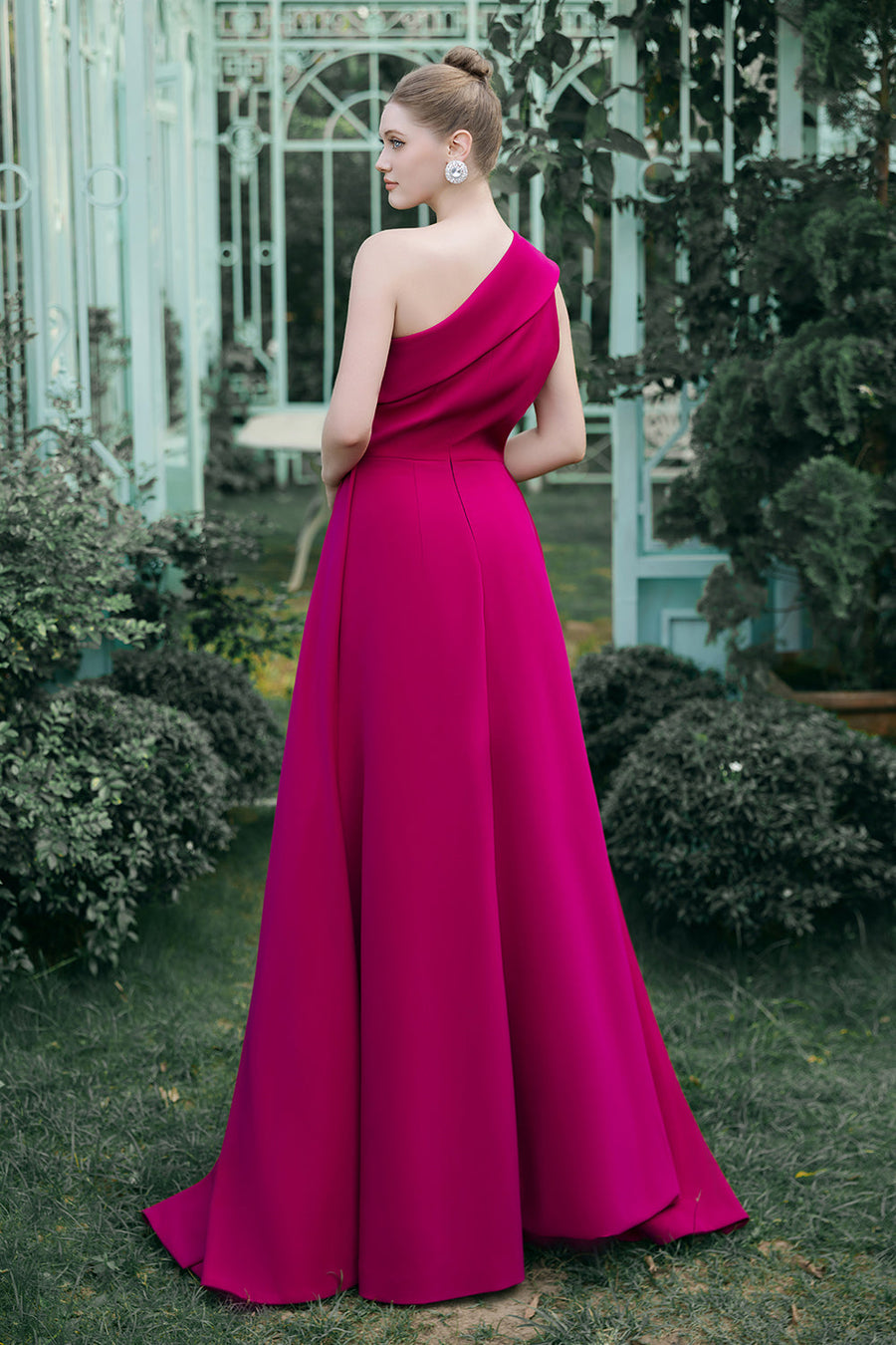 Fae One Shoulder Maxi Dress 3