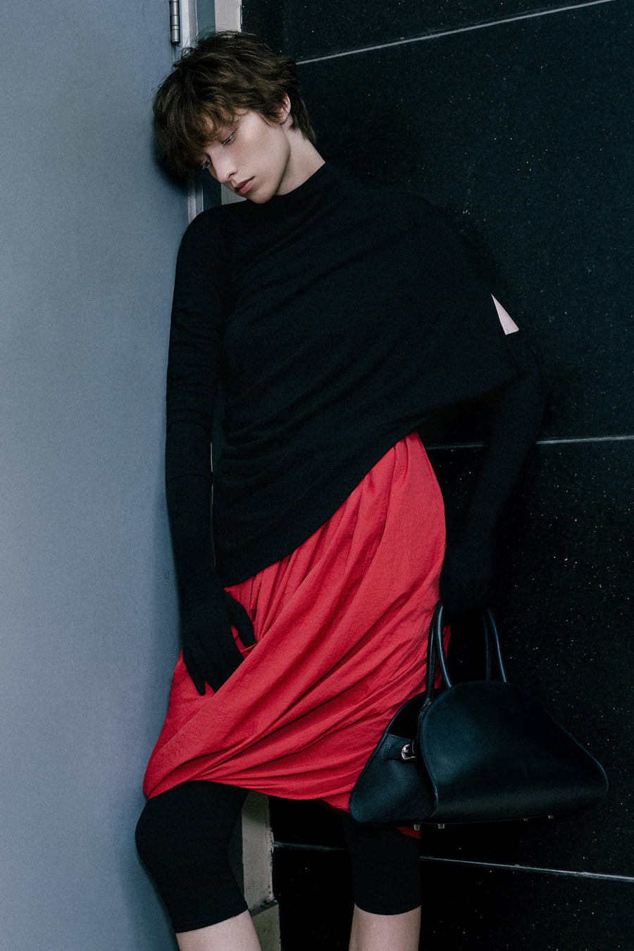 Karen Asymmetric Sleeve Top 5