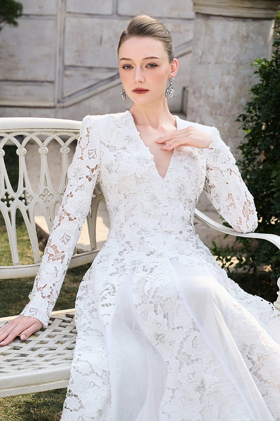 Mackenzie Lace Maxi Dress 6