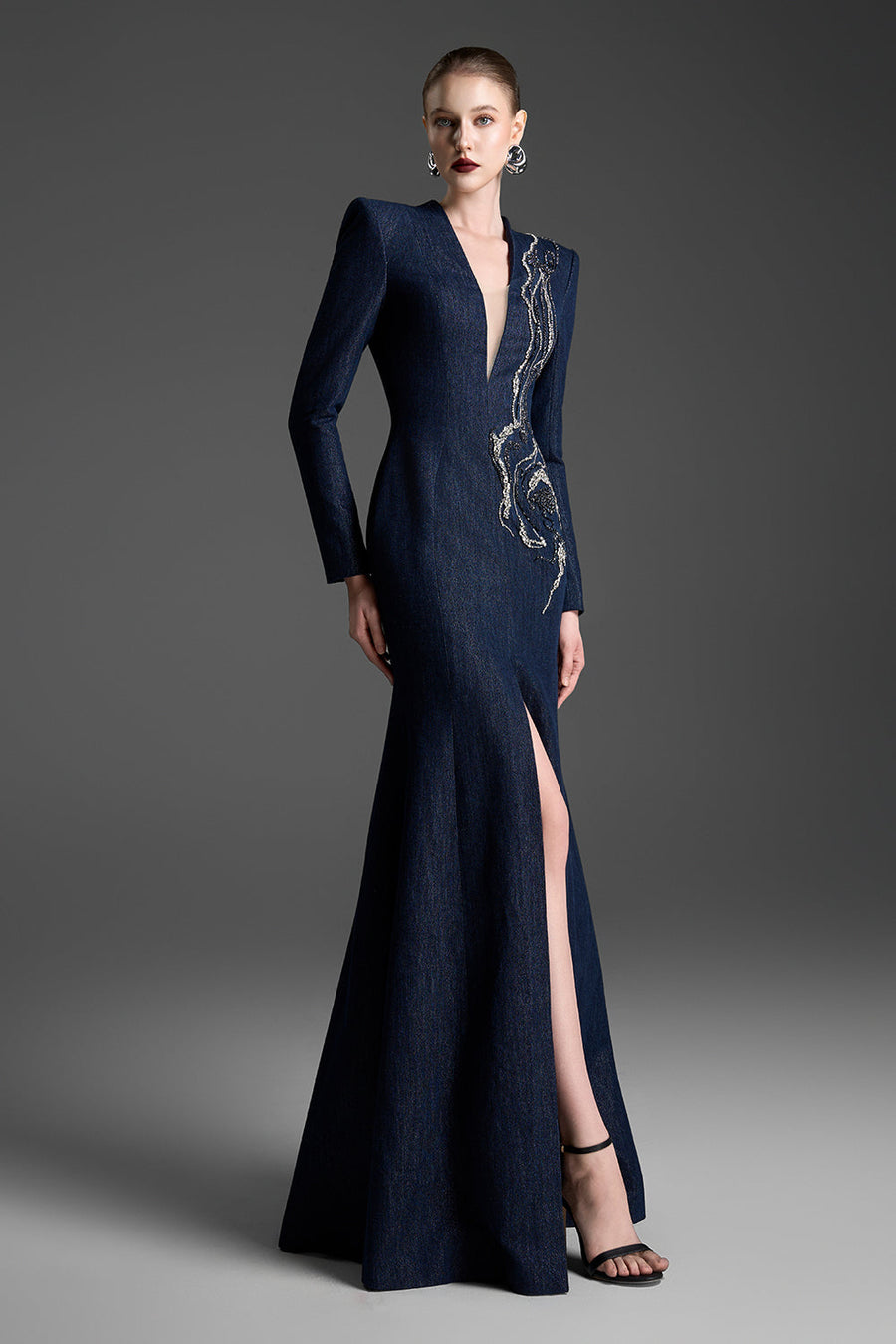 Anika Mermaid Sequin Maxi Dress 3