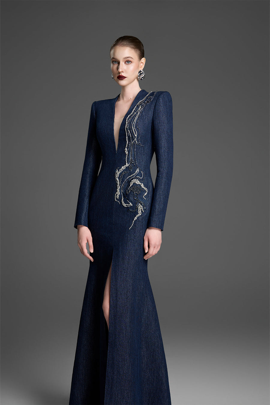 Anika Mermaid Sequin Maxi Dress 2