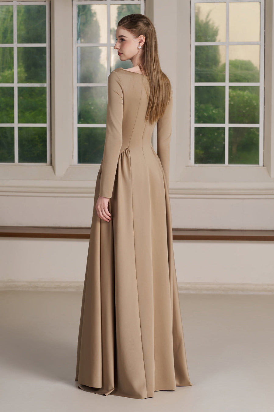 Neo Boat Neck Maxi Dress 3