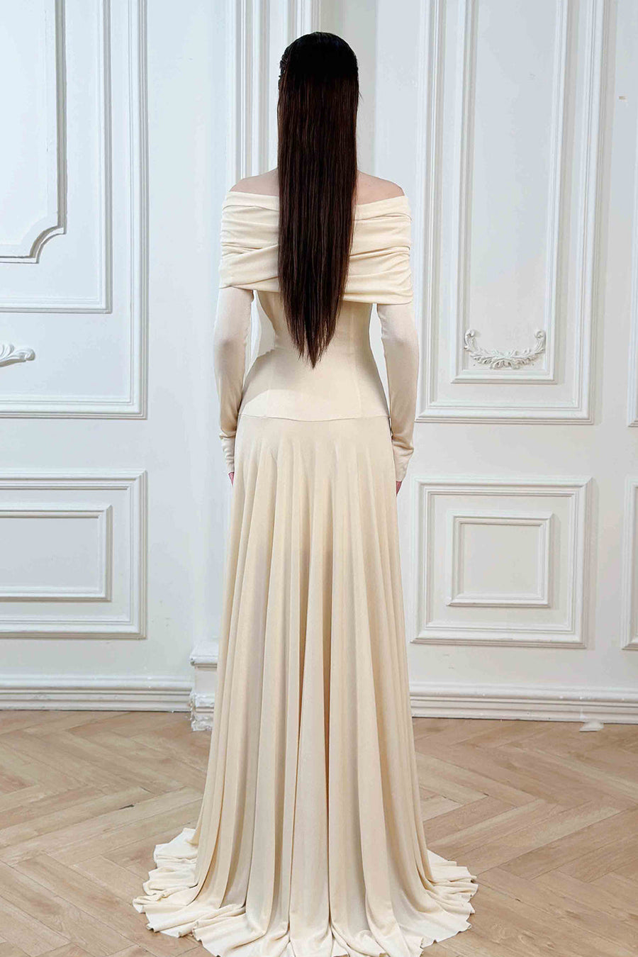 Ari Draped Maxi Dress 3