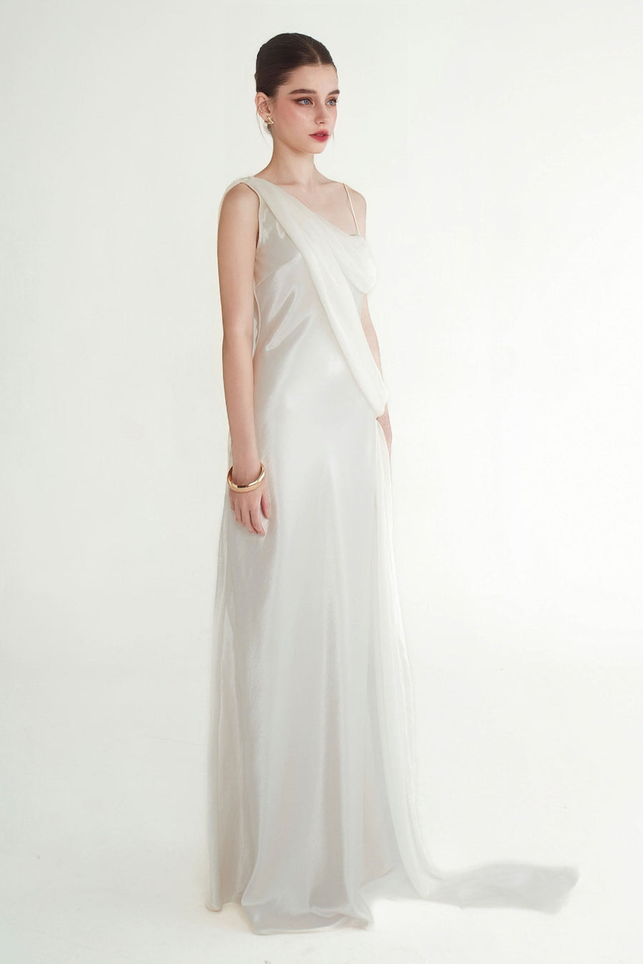 Elara Draped Maxi Dress 3